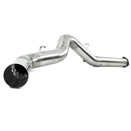 mbrp 11-13 ford f-250/350/450 6.2l v8 gas 4in cat back single side t409 exhaust system s5246409