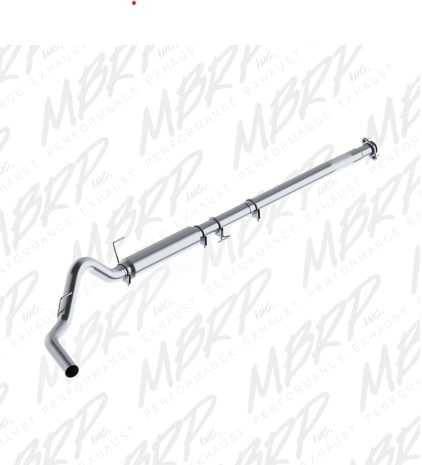 mbrp 2011-2014 ford ford f-150 3.5l v6 ecoboost 4in cat back single side al p series exhaust s5248p