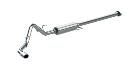 mbrp 2015 ford f-150 2.7l / 3.5l ecoboost 3in cat back single side alum exhaust system s5253al