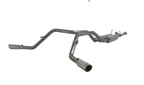 mbrp 2007-2009 toyota tundra 4.7/5.7l v8 dc-std. & cm-sb cat back dual side exit s5306409