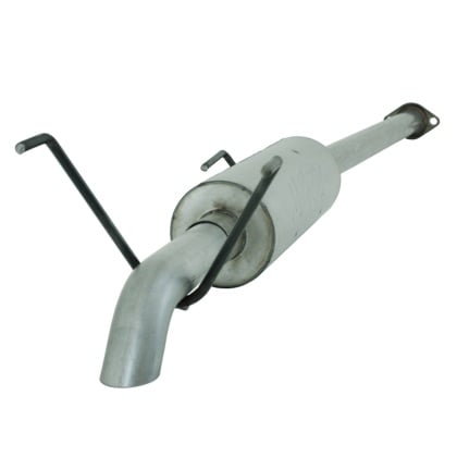 mbrp 05-11 toyota tacoma 4.0l ec/cc-sb cat back turn down single side alum exhaust s5322al