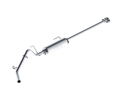 mbrp 2005-2013 toyota toyota tacoma 4.0l ec/cc cat back single exit al p series exhaust s5326p