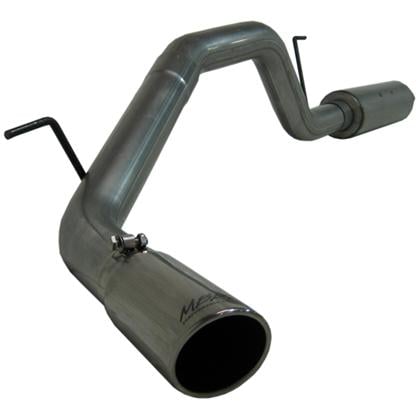 mbrp 2004-2006 nissan titan 5.6l ec/cc cat back single side s5400al