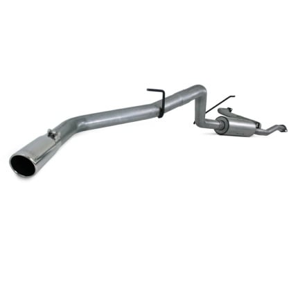 mbrp 05-11 nissan frontier 4.0l v6 single side aluminum cat back exhaust s5406al