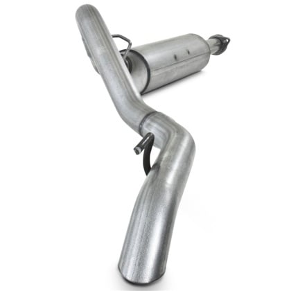 mbrp 04-06 jeep wrangler (tj) unlimited 4 0l i-6 cat back single aluminized exhaust s5520al