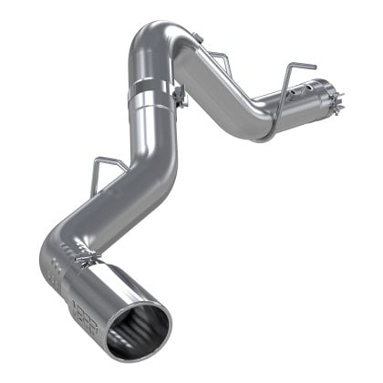 mbrp 2020+ gmc/chevy 2500/3500 6.6l duramax 4in mand bent tubing pro-ser cat back single side - 304 s6059304