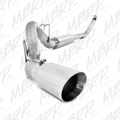 mbrp 1994-2002 dodge 2500/3500 cummins turbo back single side (94-97 hanger hg6100 req.) s6100304