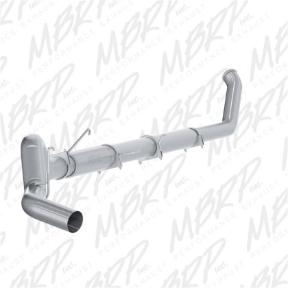 mbrp 2500/3500 cummins 5in turbo back single side exit al s61140p