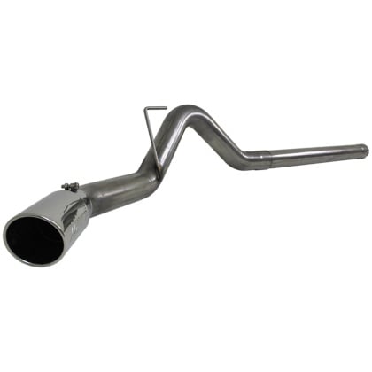 mbrp 2010 dodge 2500/3500 cummins 6.7l filter back single side t409 exhaust system s6130409