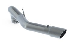 mbrp 13-14 dodge ram 2500/3500 cummins 6.7l 5in filter back exhaust single side exit alum s61640al