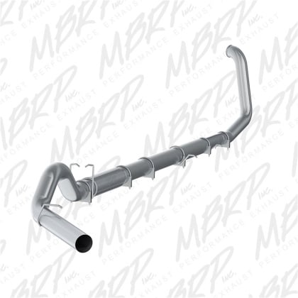 mbrp f-250/350 7.3l all models 5in turbo back single side exit al s62220p