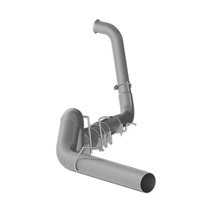 mbrp 2003-2007 ford f-250/350 6.0l ec/cc 5 turbo back single side s62240al