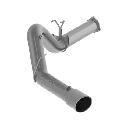 mbrp 2015 ford f250/350/450 6.7l 5in single side exit aluminized exhaust system s62530al
