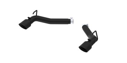 mbrp 2010-2015 chevrolet camaro v6 3.6l 3in black coated axle back muffler delete s7021blk