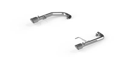 mbrp 2015-2017 ford mustang gt 5.0 2-1/2in axle back kit 304 - 4in od tips included s7276304
