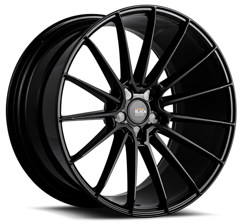 20x10 savini black di forza bm16 gloss black 5x4.5/114.3 40mm