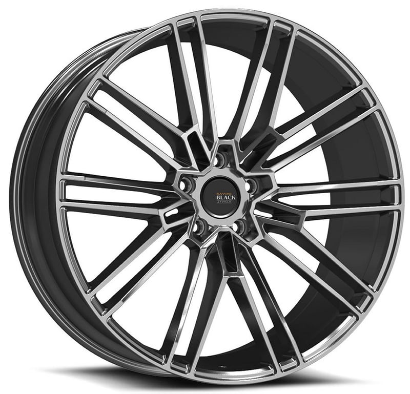 19x8.5 savini black di forza bm18 hyper black 5x112 42mm