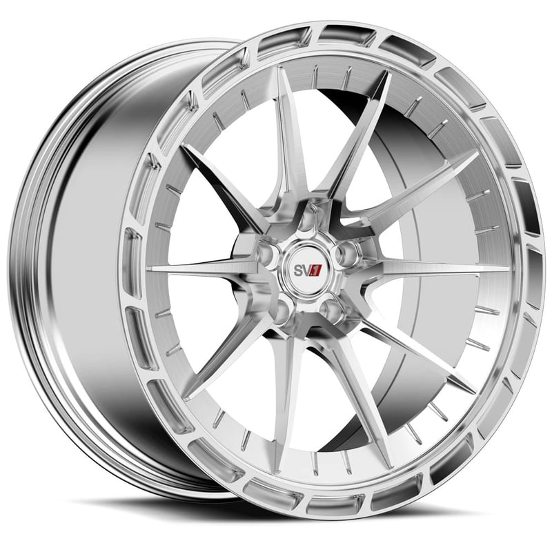 22x11 savini sv.1 r1 brushed w/ high polish accent (fully forged) (custom)