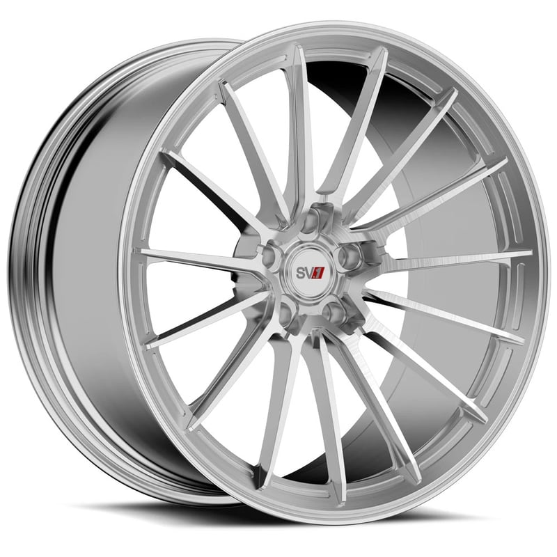 21x12 savini sv.1 r2 brushed w/ high polish accent (fully forged) (custom)