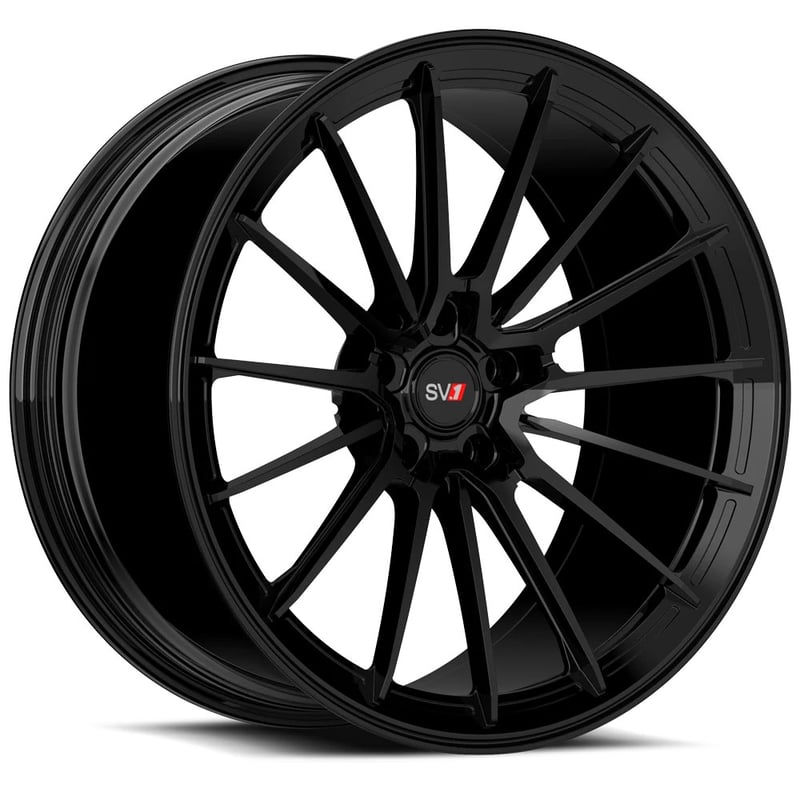 21x9.5 savini sv.1 r2 gloss black (fully forged) (custom)