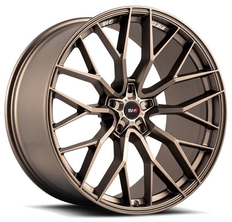 22x12 savini sv-f2 matte bronze (flow form) (custom)