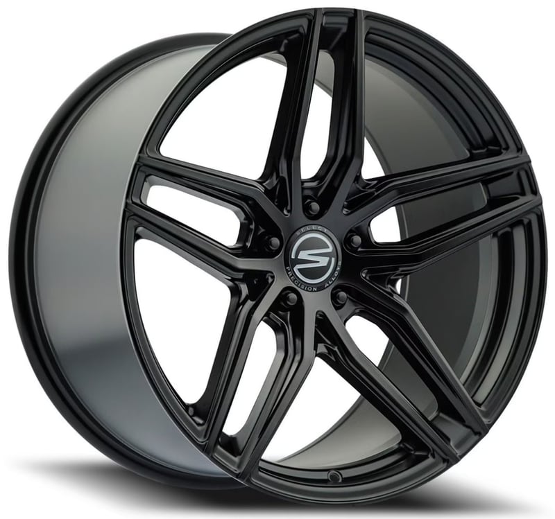 (special pricing) 19x8.5 select s101 shadow satin black 5x112 20mm