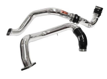 injen 16-20 honda civic 1.5l turbo aluminum intercooler piping kit - polished ses1573icp