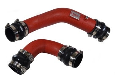 injen 17-19 honda civic type-r aluminum intercooler piping kit - wrinkle red ses1582icpwr