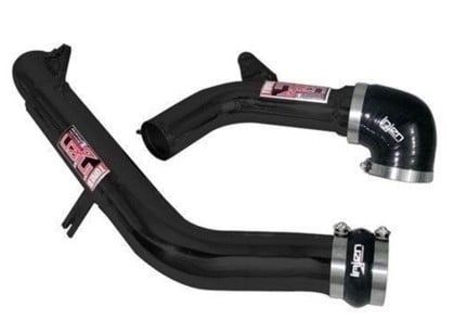 injen 11-14 nissan juke 1.6l turbo 4 cyl (incl nismo) black upper intercooler pipe kit ses1900icpblk