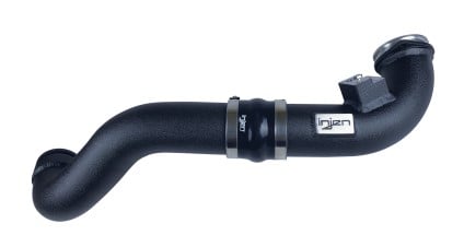 injen 19-20 bmw z4 / 2020 toyota supra 3.0l turbo wrinkle black ses intercooler pipes ses2300icpwb