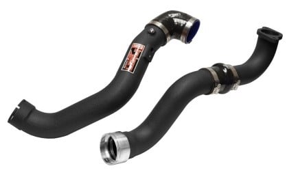 injen 16-20 chevrolet camaro 2.0l turbo wrinkle black intercooler piping ses7300icpwb