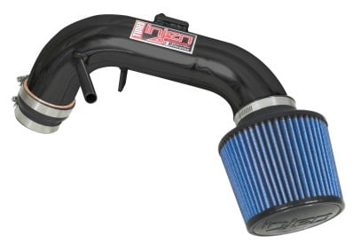 injen 07-09 toyota camry 2.4l 4cyl black tuned air intake w/ air fusion/air horns/web nano filter sp2034blk