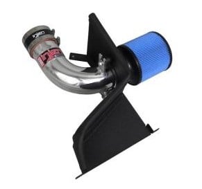 injen 10-12 vw mk6 gti 2.0l tsi polished short ram intake w/ heat shield sp3075p
