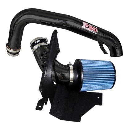 injen 13-14 ford focus st 2.0l (t) 4cyl black short ram intake w/mr tech & heat shield sp9001blk