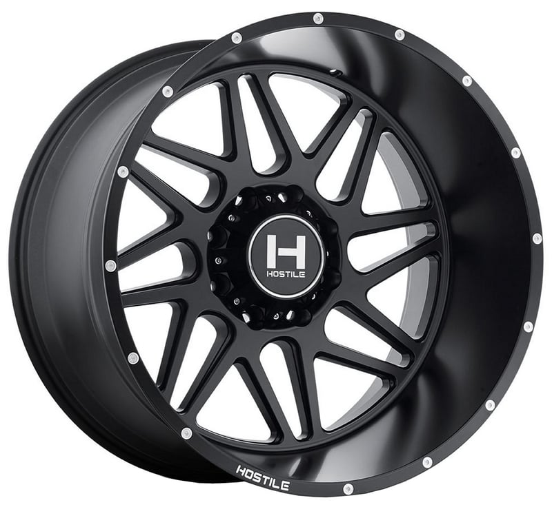 22x10 hostile h108 sprocket asphalt (8 lug) 8x170 -25mm