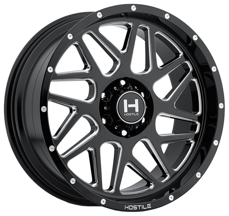 20x10 hostile h108 sprocket blade cut 6x5.5/139.7 -19mm
