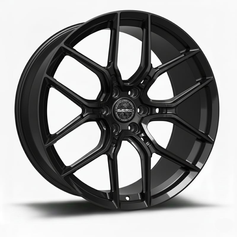19x8 element forged ss-1 gloss black (full forged) (custom)