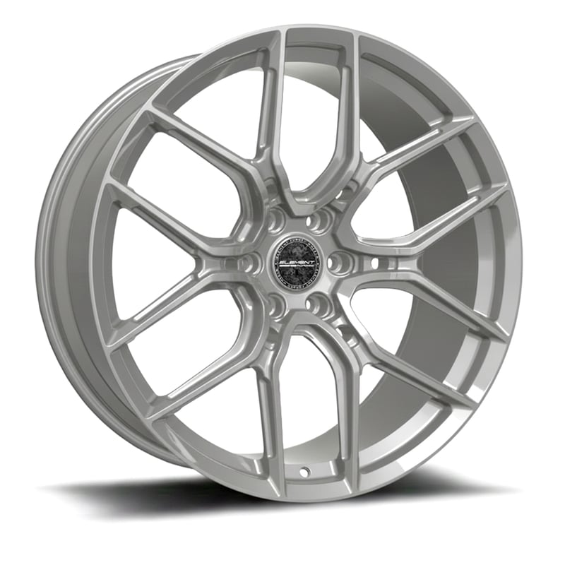 19x8 element forged ss-1 gloss silver (full forged) (custom)