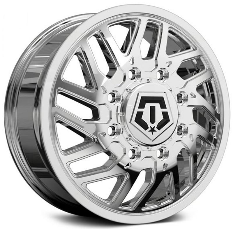 22x8.25 tis off-road 544c chrome dually front 8x210 127mm 154.3 c.b.