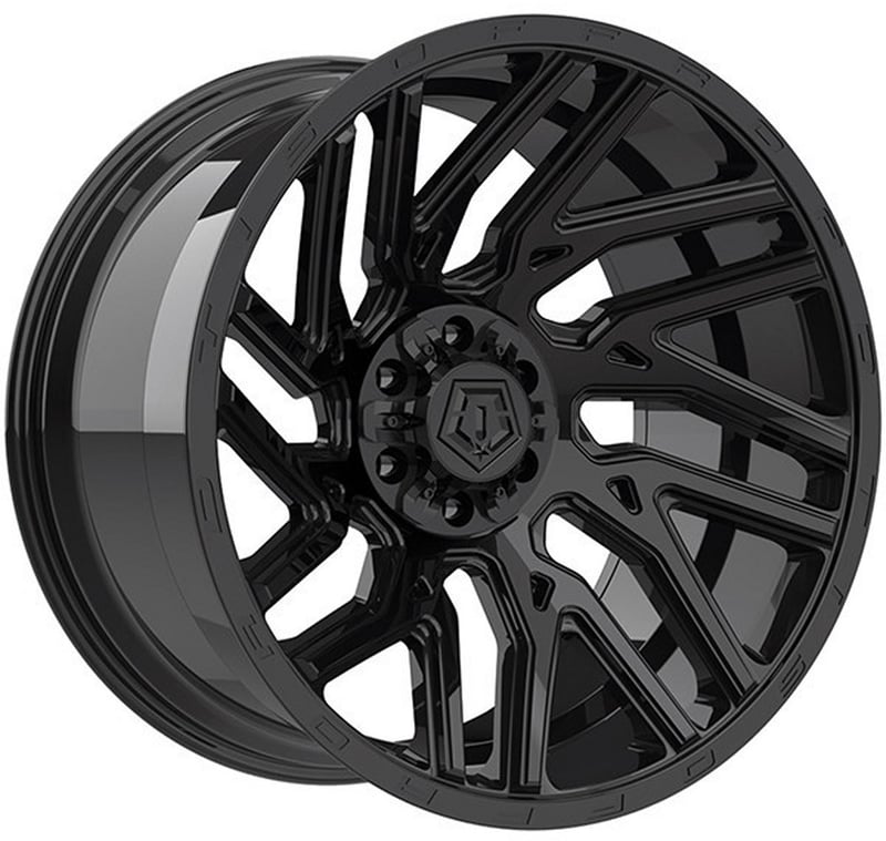 20x10 tis off-road 554b gloss black 6x135 6x5.5/139.7 -19mm