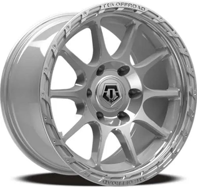 TIS Off-Road 563BS Silver w/ Brushed Face