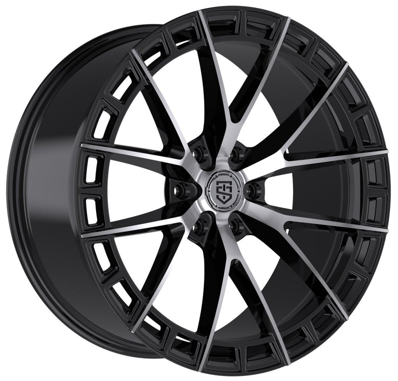 (special pricing) 22x10 tis motorsports 504mb gloss black machined 6x135 24mm