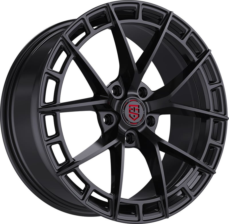 (special pricing) 18x8 tis motorsports 504b gloss black 5x112 35mm