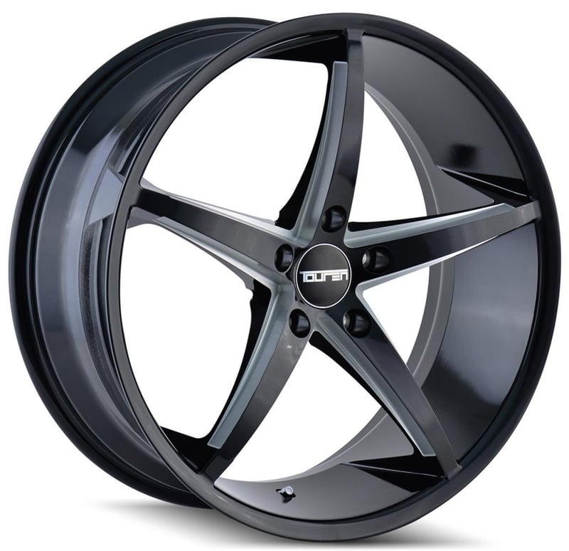 Touren TR70 Gloss Black w/ Milled Spokes