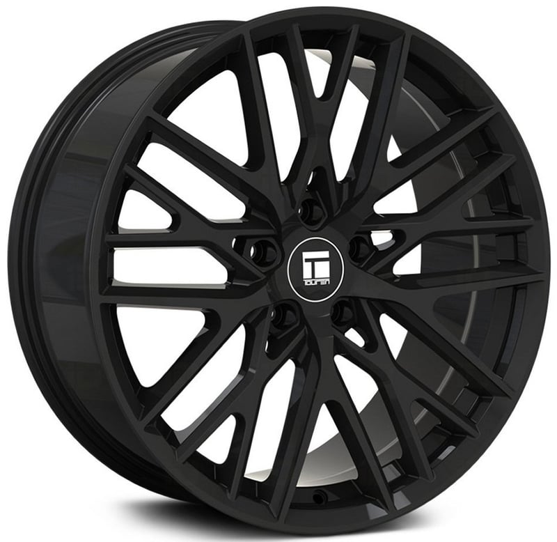 18x8 touren tr91 gloss black 5x4.5/114.3 35mm