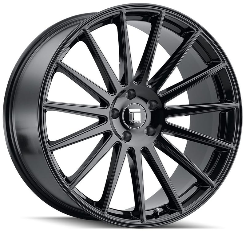 22x9 touren tr92 gloss black 5x4.5/114.3 32mm