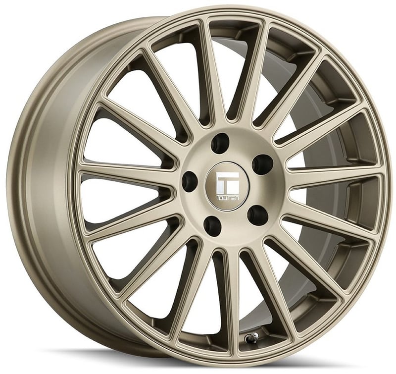 (clearance - no returns) 22x9 touren tr92 matte gold 5x120 32mm