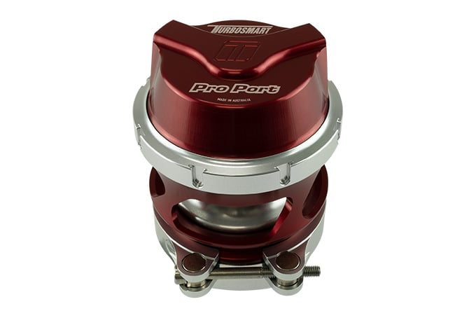 turbosmart genv 54mm proport universal blow off valve - red ts-0208-1114