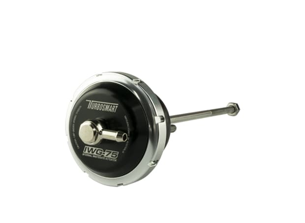 turbosmart iwg75 universal 150mm rod 14 psi black internal wastegate actuator ts-0681-5142