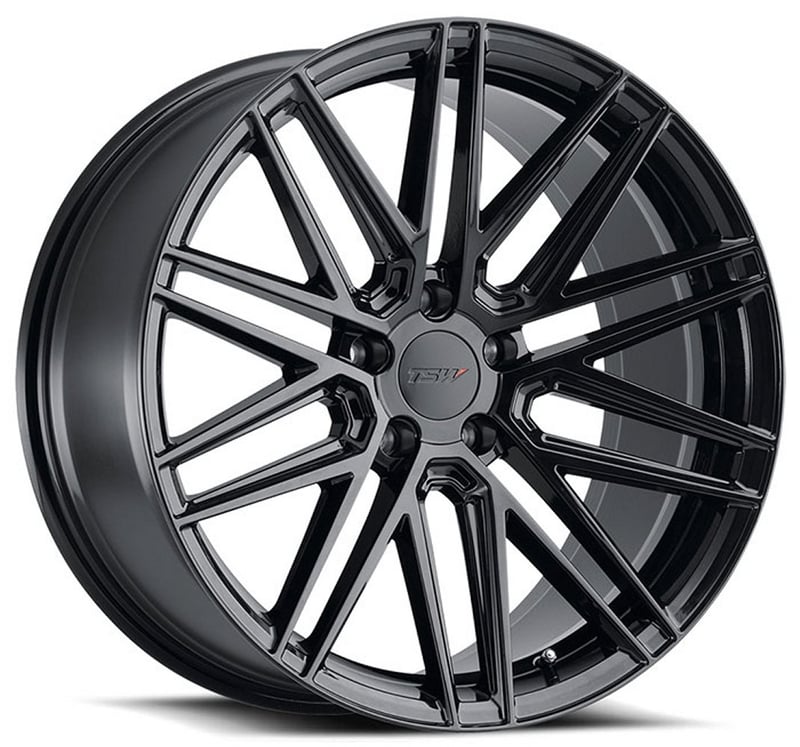 20x8.5 tsw pescara gloss black 5x120 35mm